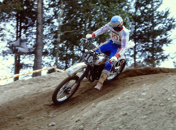 Tuleva maailmanmestari Jacky Vimond Salo GP-125cc 1980